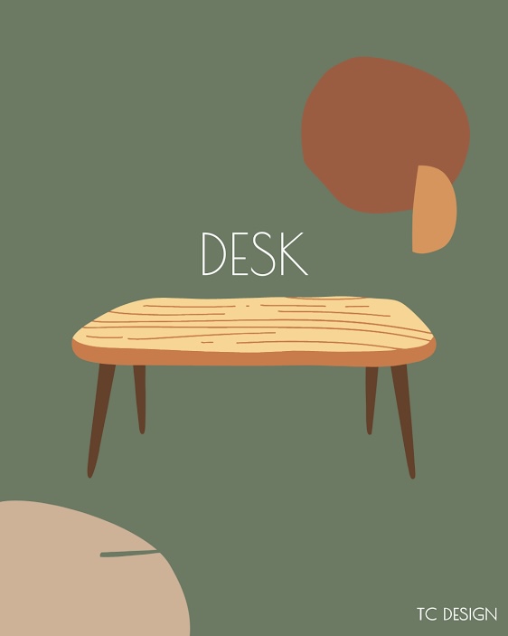 WOOD - Desk